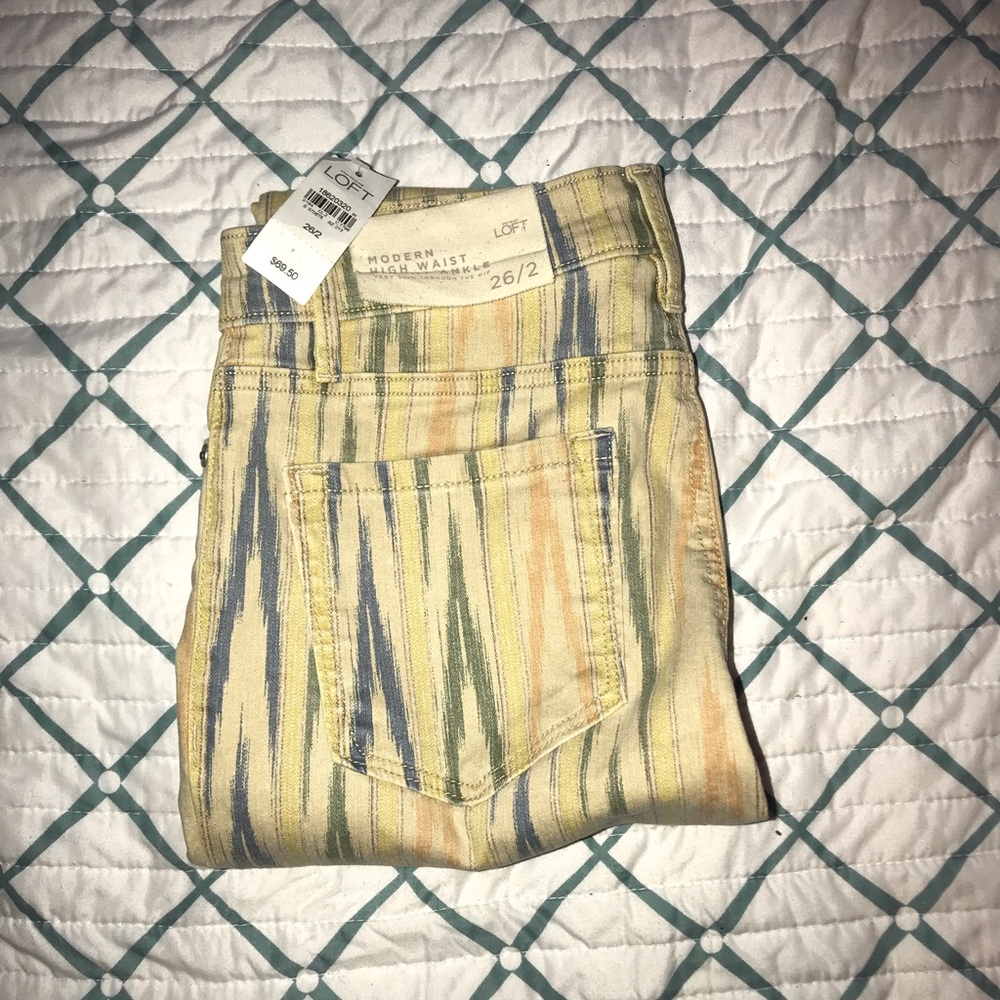 Printed Skinny Jeans NWT